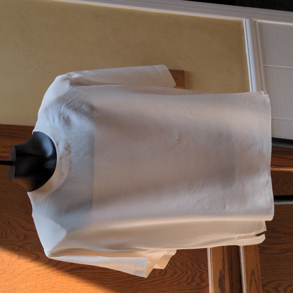 DOUGLASS Silk Blouse Top-M